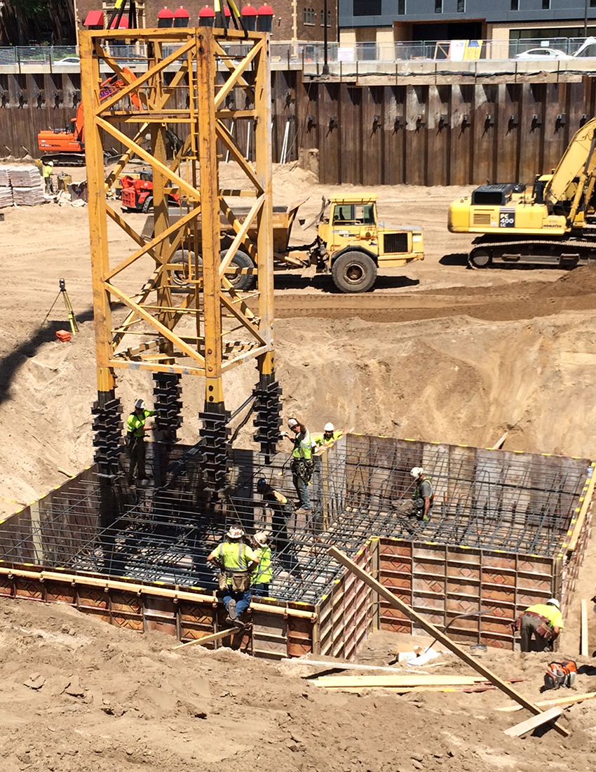 ka block update june 2016 kraus anderson tower crane base design