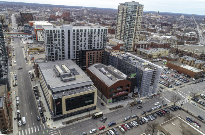 Aerial photo of the KA Block; Development Financing