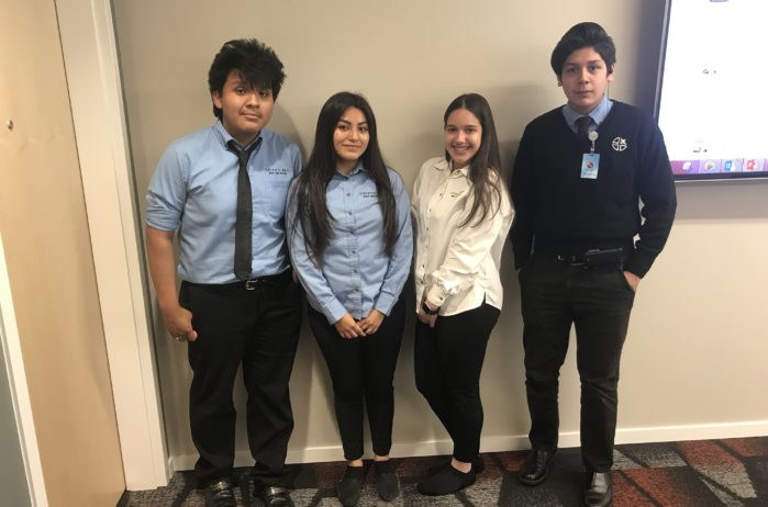 Kraus-Anderson's High School interns from Cristo Rey