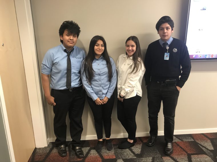 Kraus-Anderson's High School interns from Cristo Rey