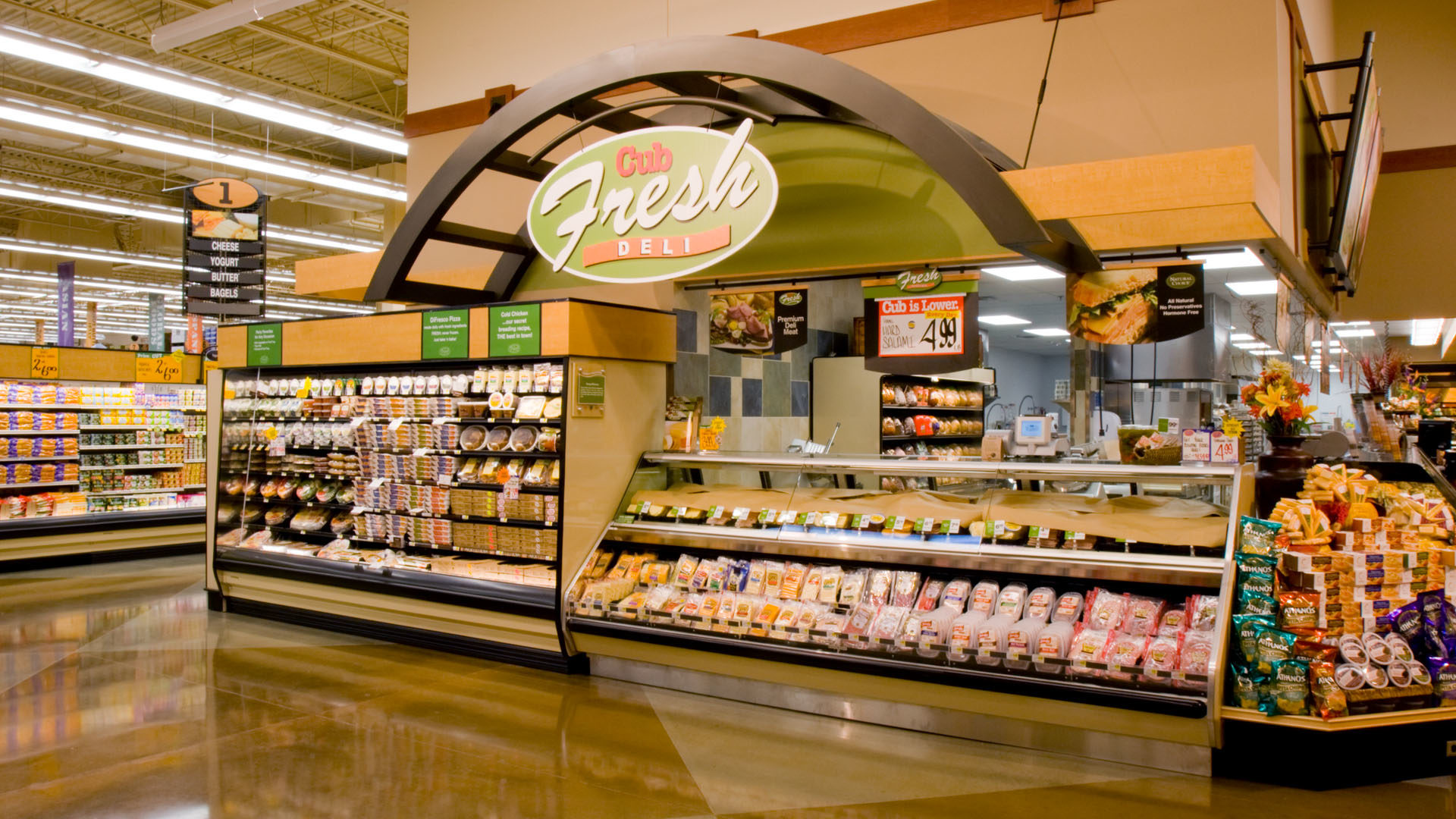 Cub Foods Phalen Grocery Store Interior Deli Counter