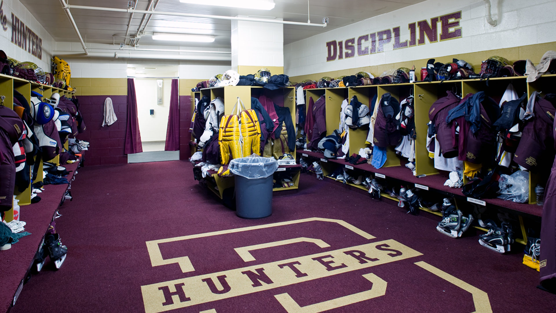 Duluth Heritage Sports Center Hockey Arena Home Team Locker Room