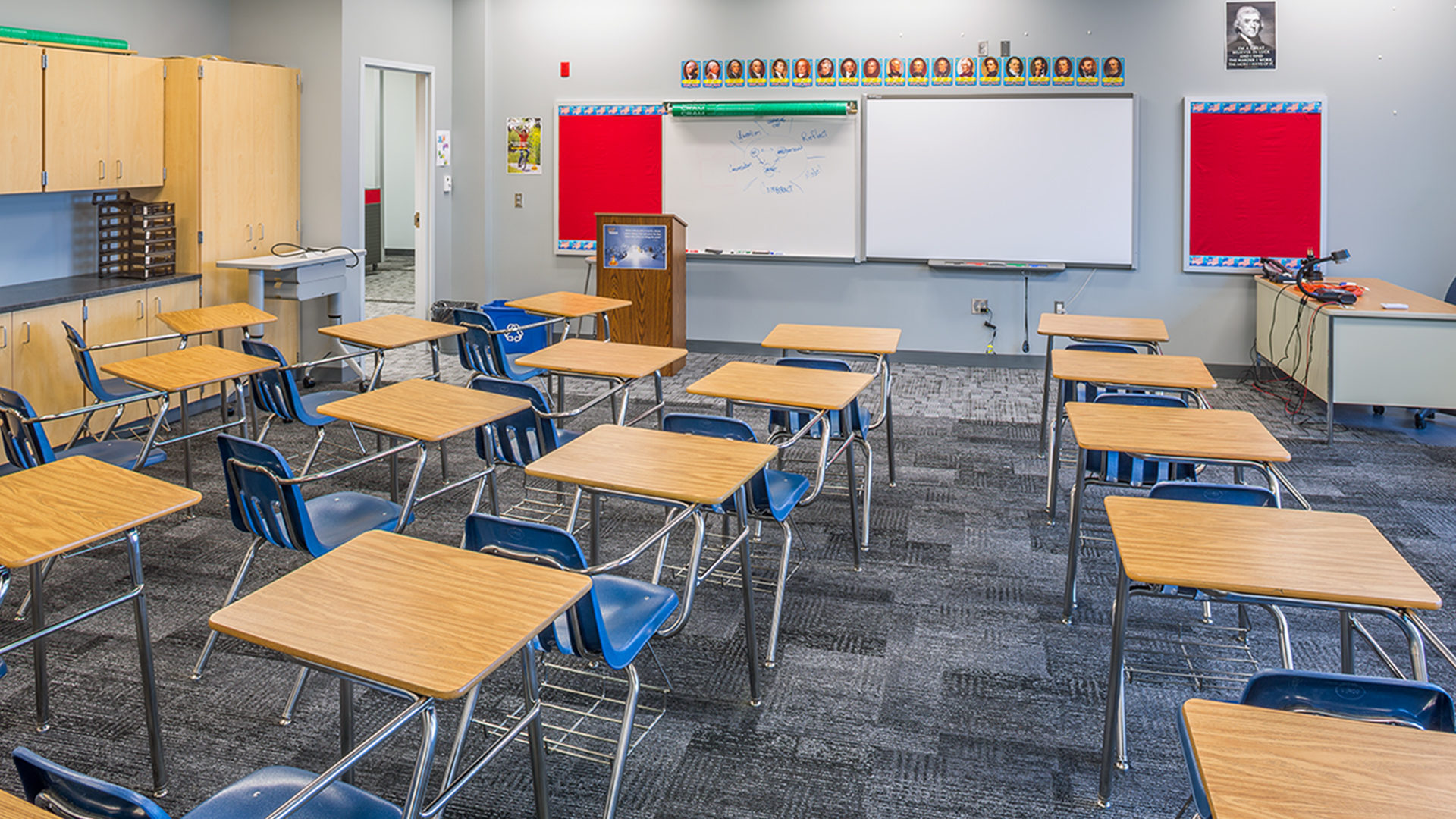 Erik Ramstad Middle School Interior Class Room