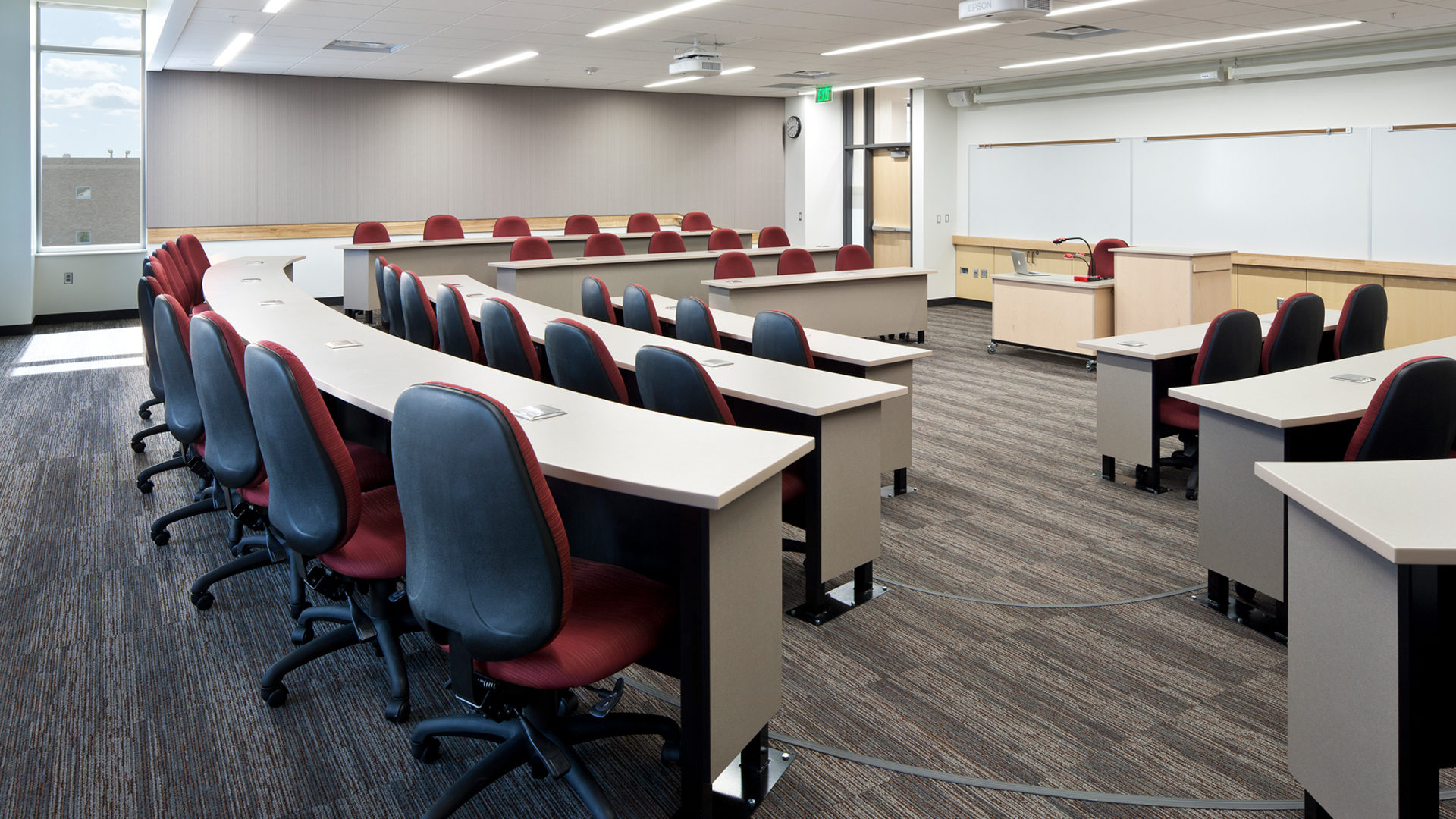 Gustavus Adolphus College Beck Academic Hall Interior Class Room