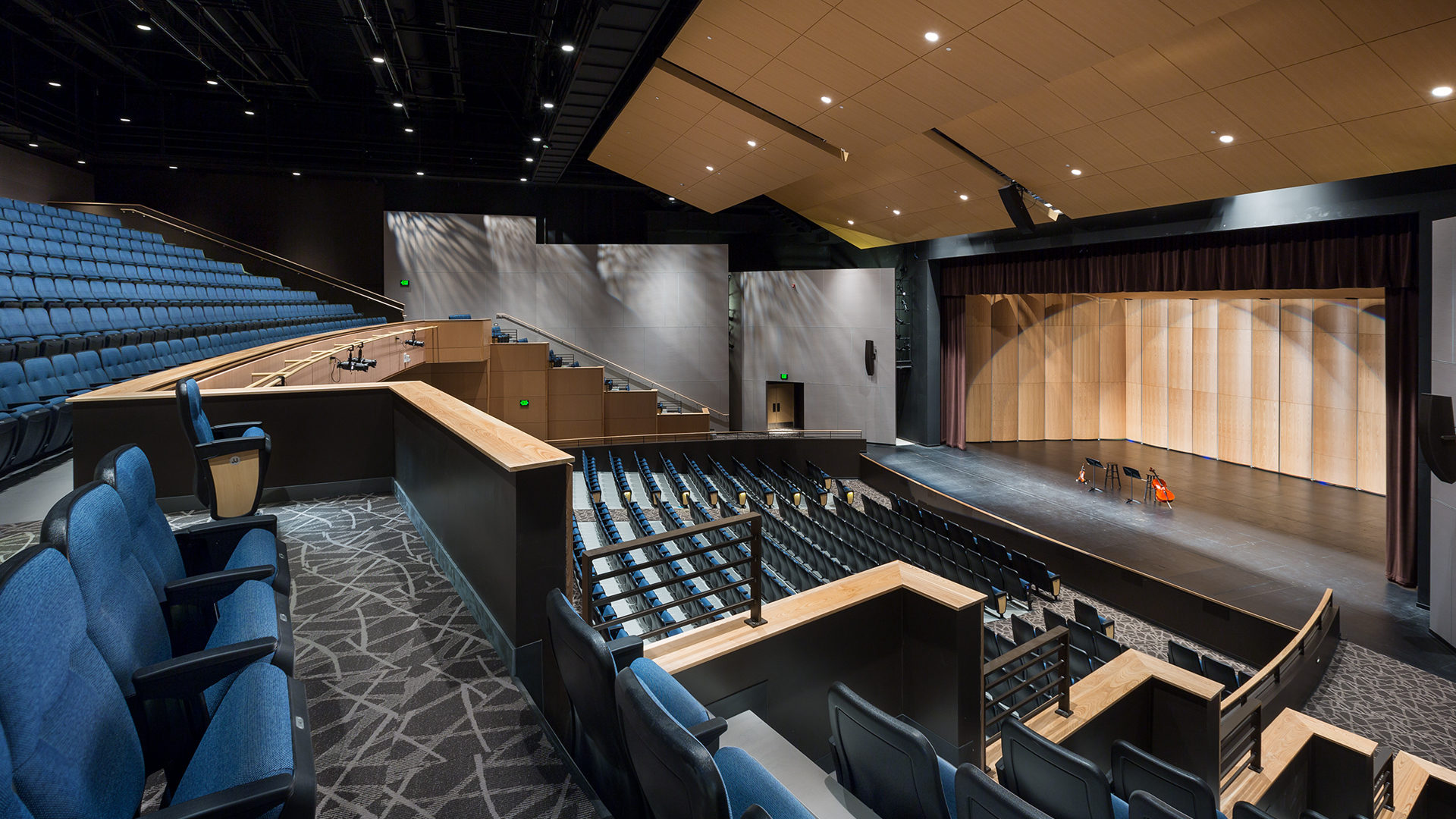 Alexandria High School Interior Performing Arts Theater