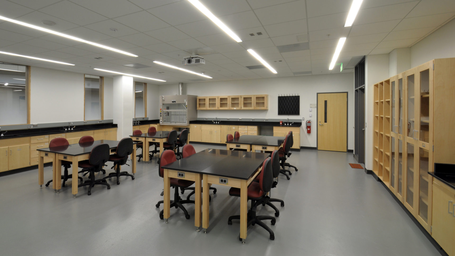 Gustavus Adolphus College Beck Academic Hall Interior Science Lab