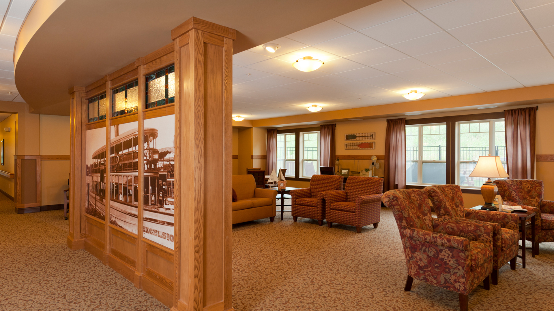 Trails of Orono Senior Housing Orono MN Community Sitting Room