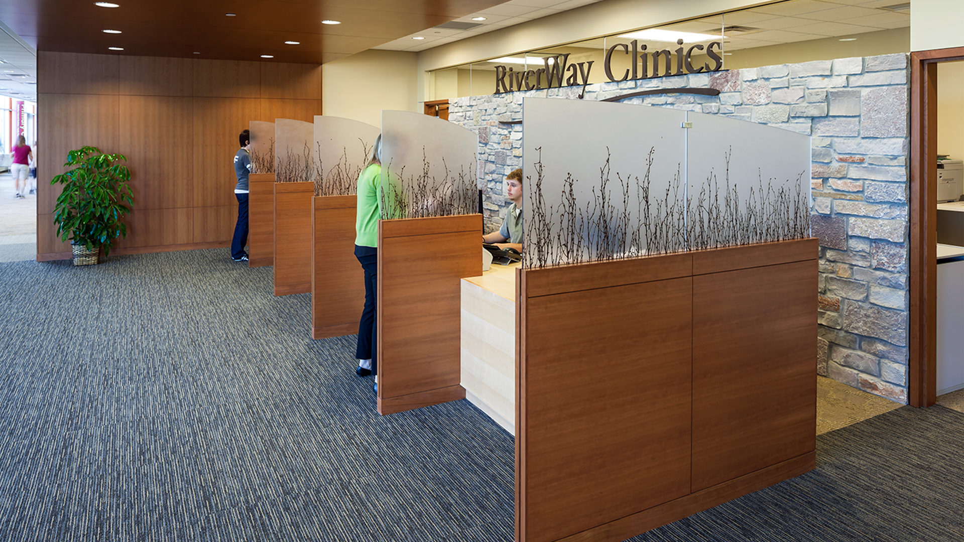 HealthPartners Riverway Clinic Anoka Interior Check In