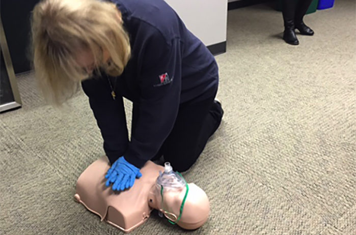 CPR training