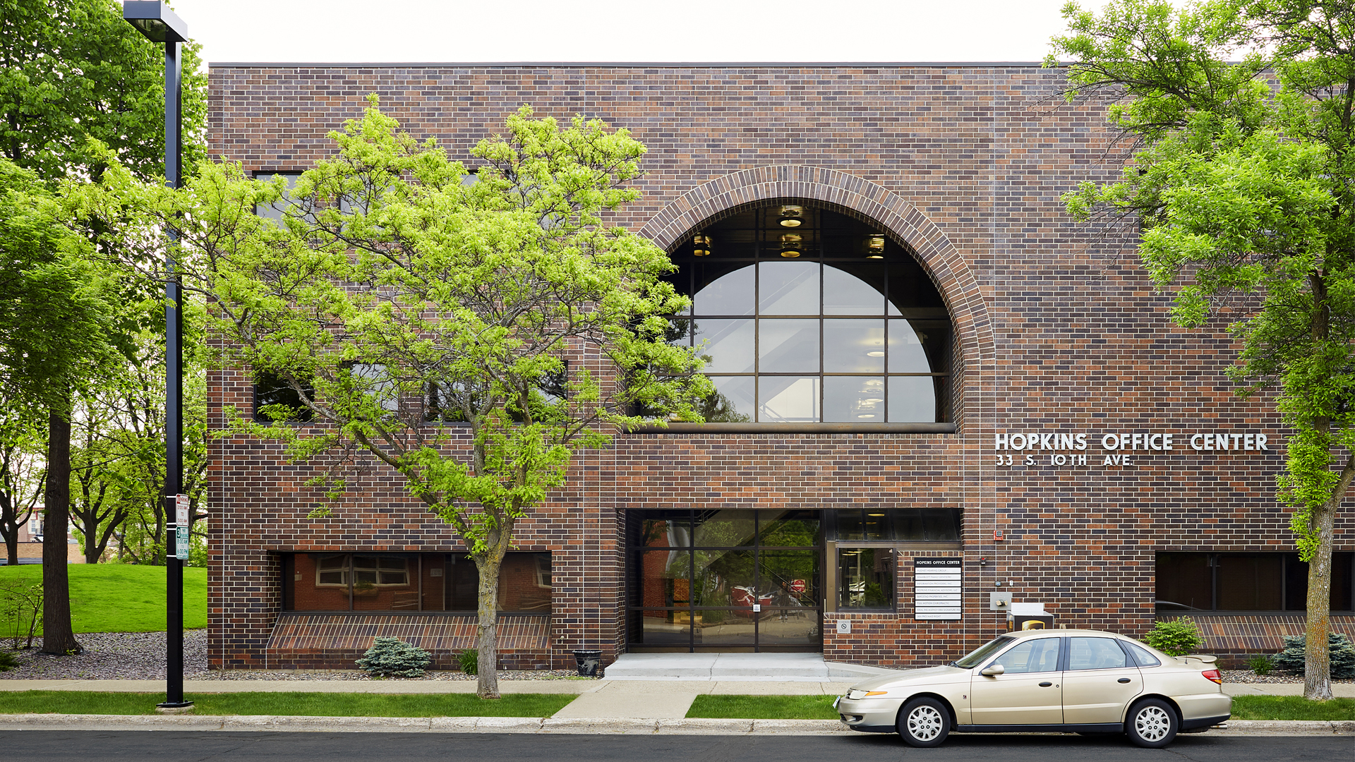 Hopkins Office Center Hopkins MN office building exterior entrance front elevation