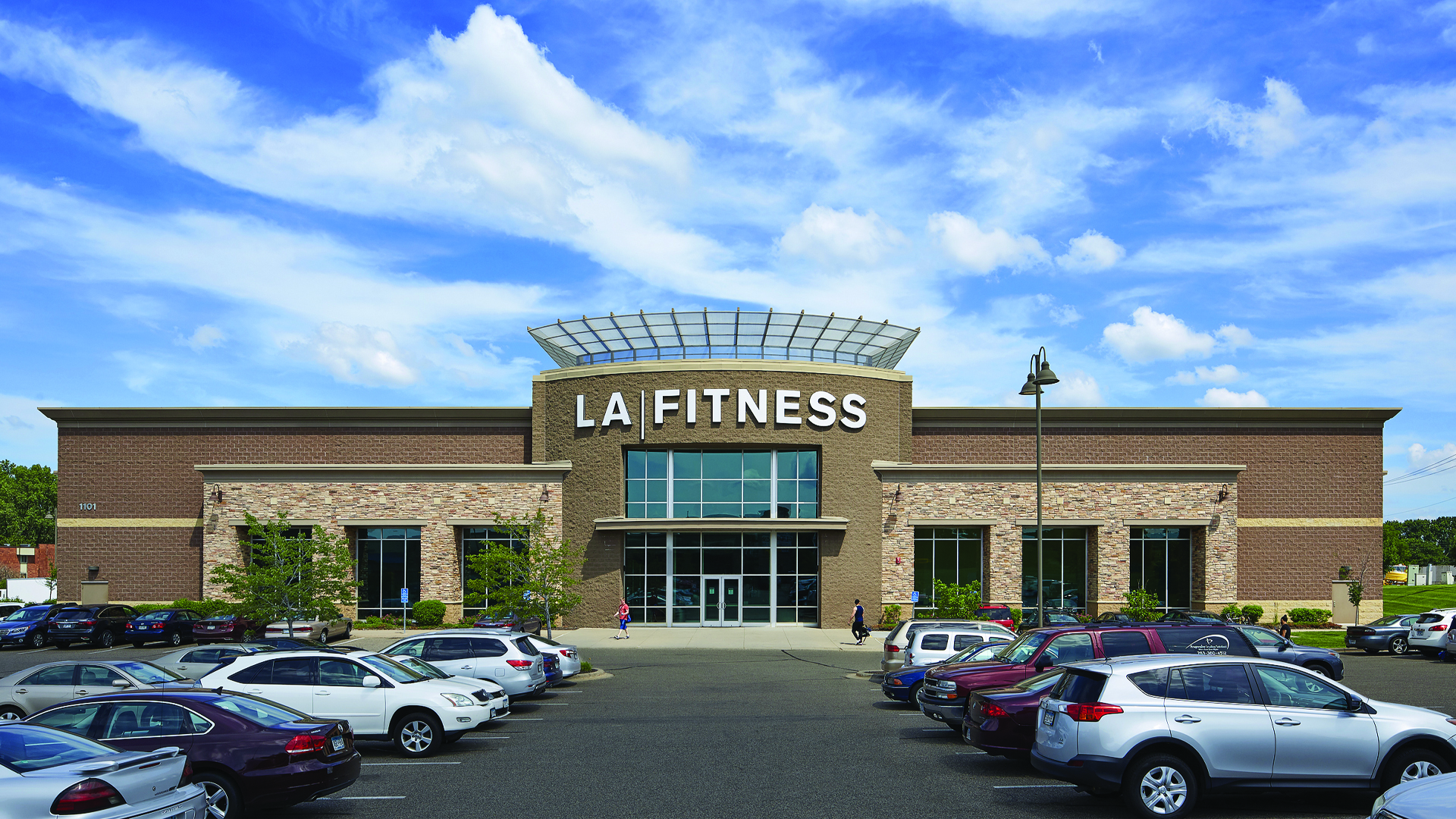 Brighton Village Shopping Center New Brighton MN LA Fitness Front Elevation