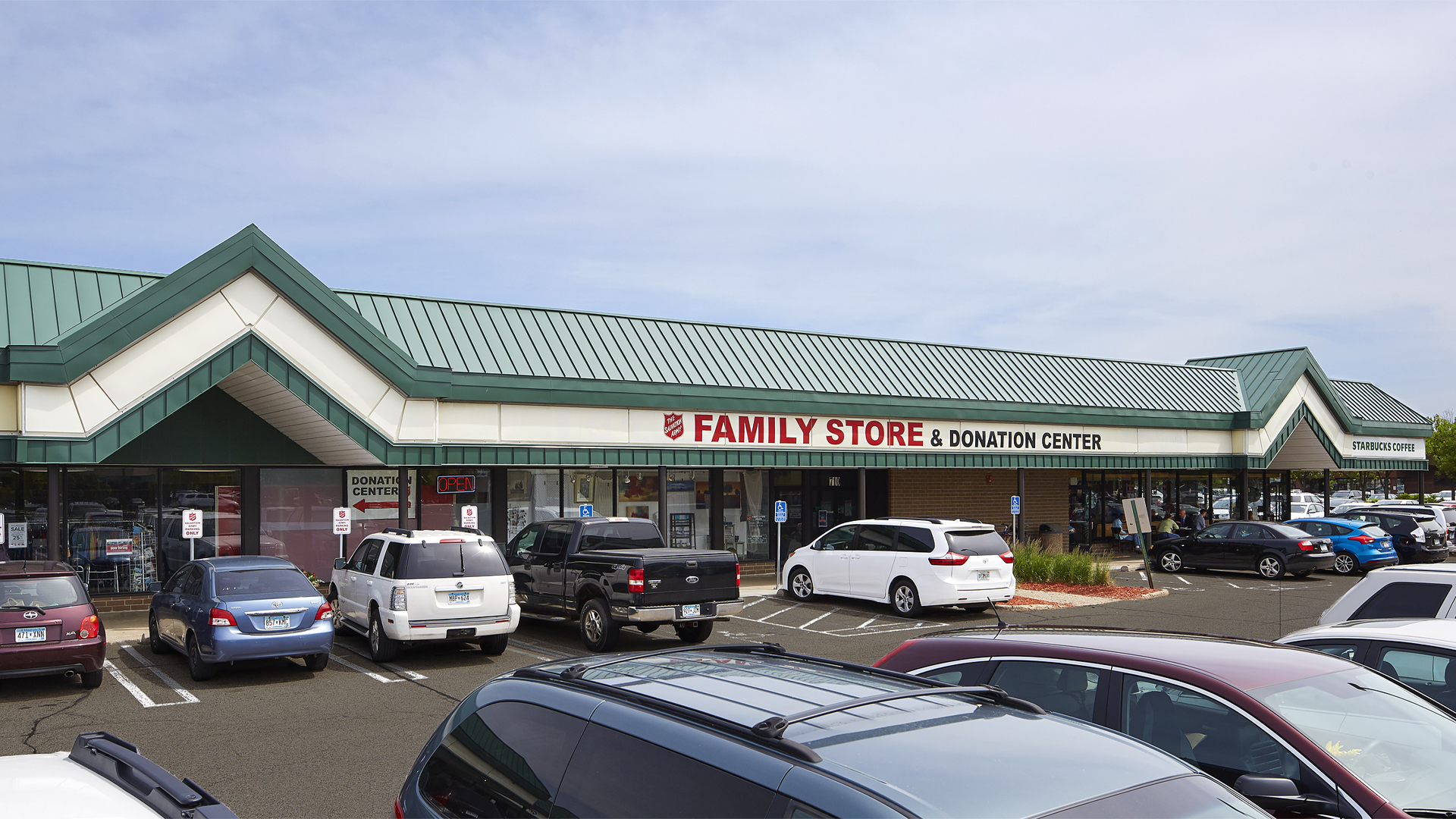 Clover Retail Shopping Center eastern half of strip mall