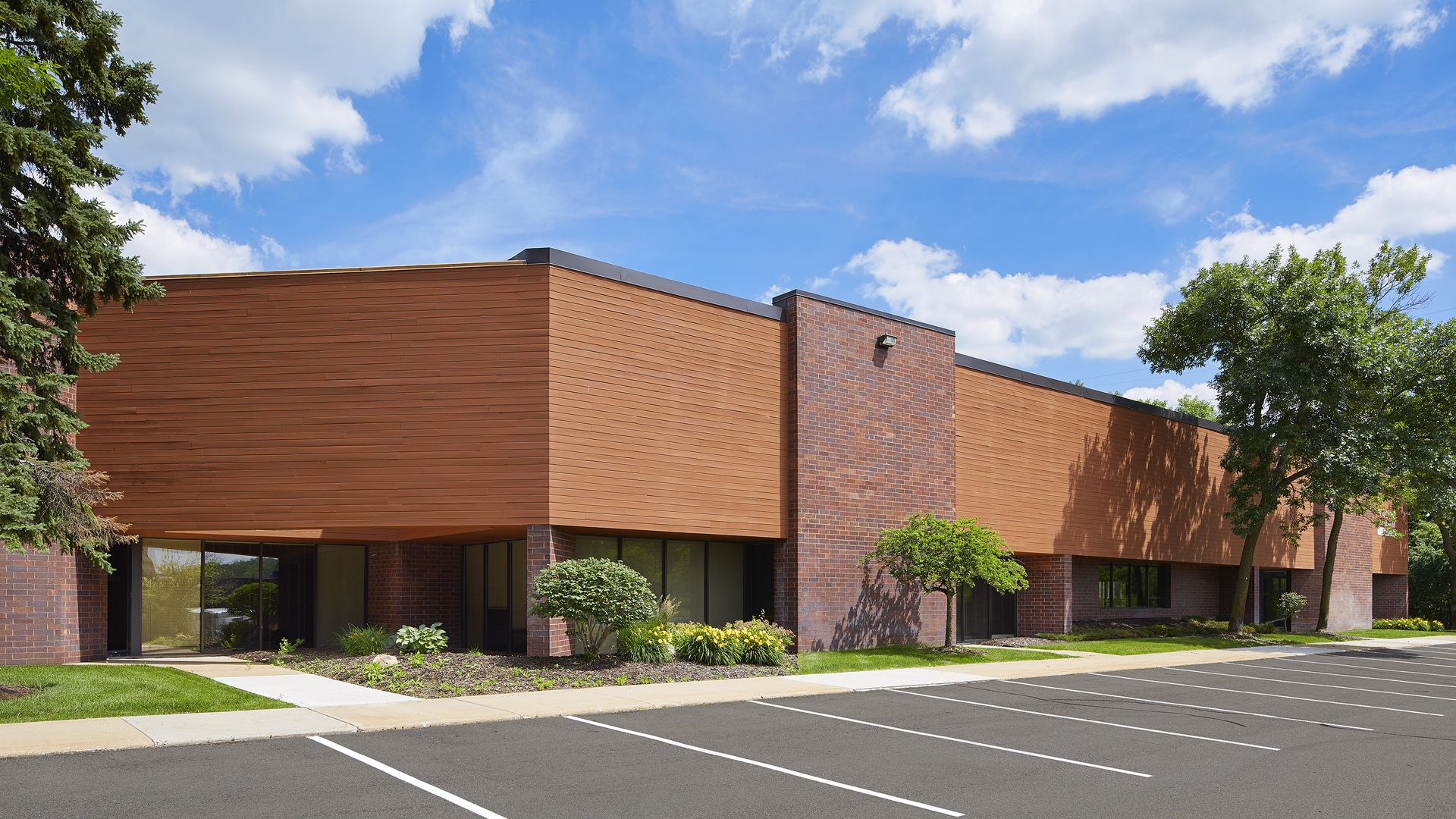 6301 Cecilia Circle Office Building exterior back entrance