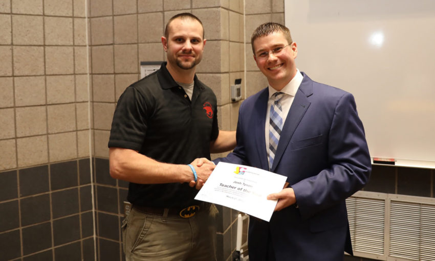 Josh Tyson of Shakopee Middle and High School, named ACE Mentor Teacher of the Year