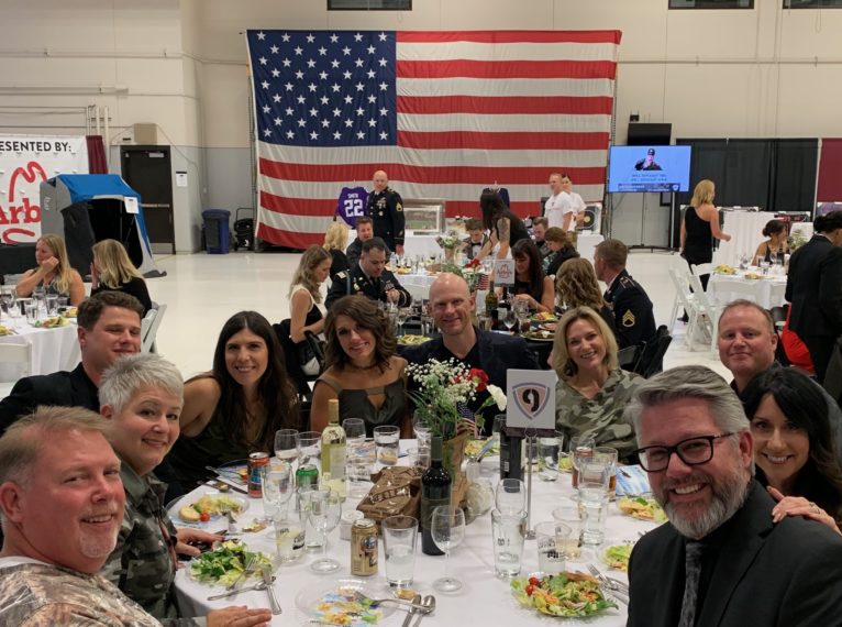 United Heroes League Camo gala veterans support