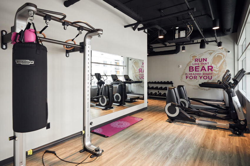 Moxy's fitness studio