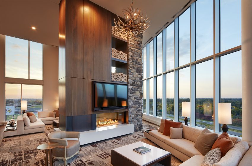 Omni Hotel hospitality suite