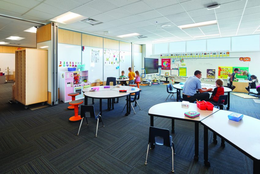 bluff view elementary classroom