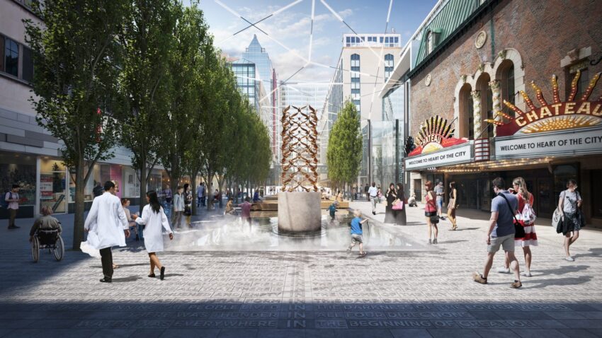 Peace Plaza rendering