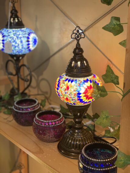 traditional Turkish lamp