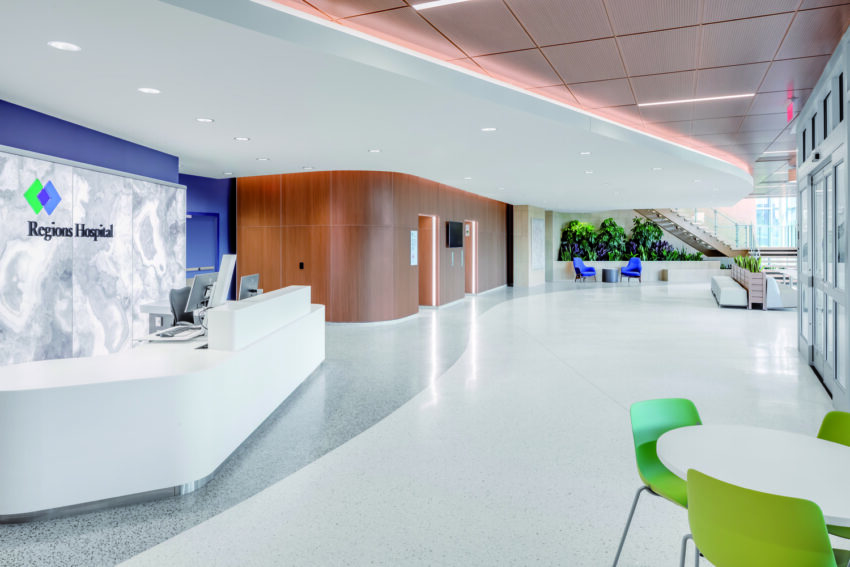 Regions Hospital Birth Center Lobby