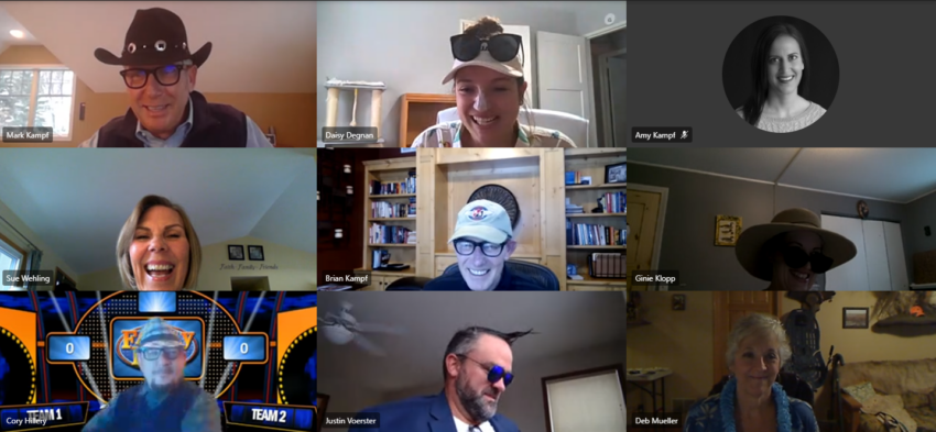 Virtual Family Feud at KA Insurance