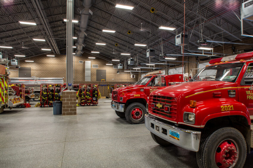 Williston Rural Fire Department interior