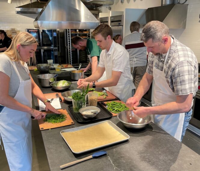2023 LDP cooking class at Cooks of Crocus Hill