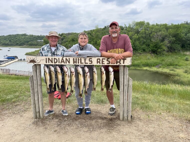 Take a Vet Fishing event on Lake Sakakawea
