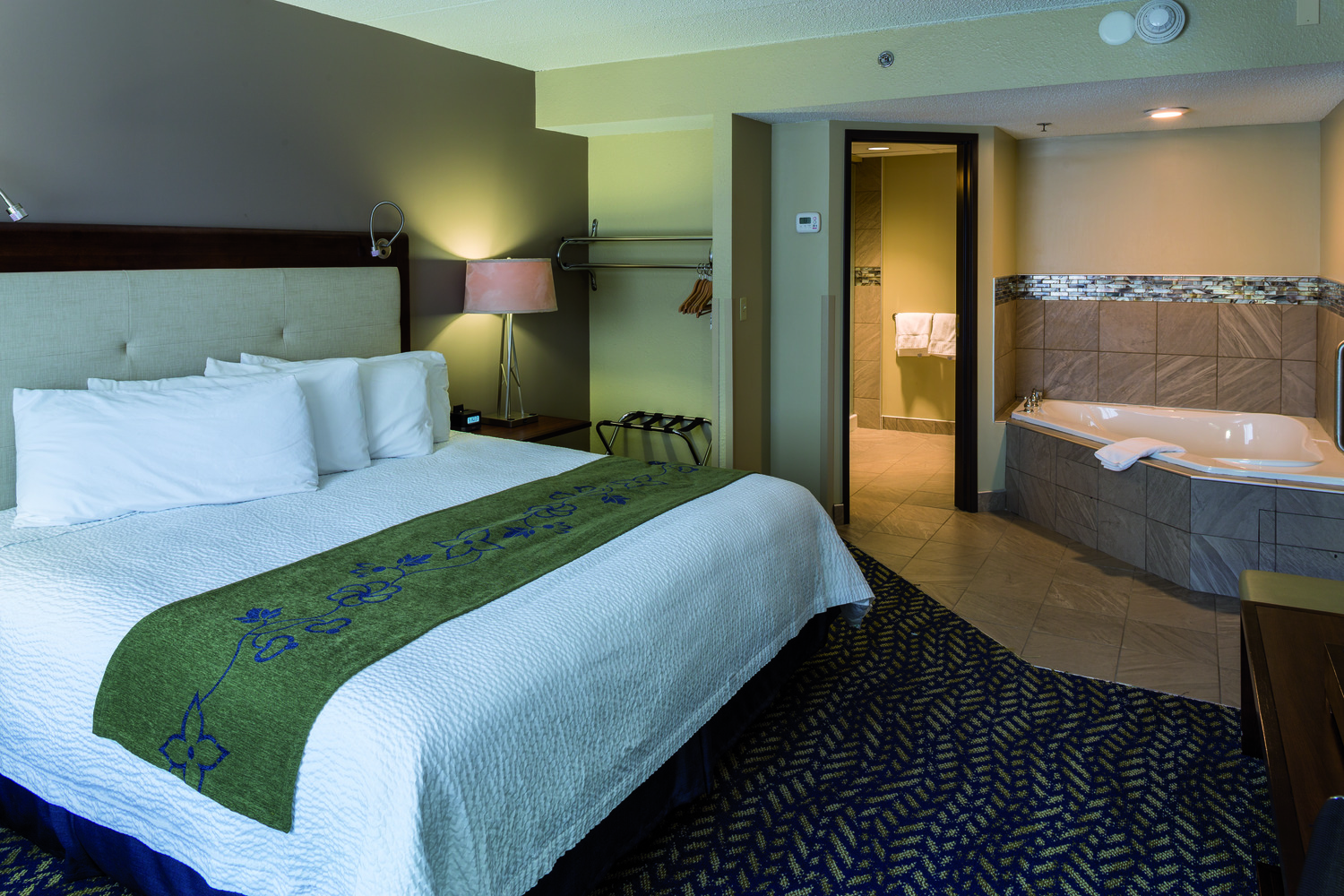 Phase 1:   	

45,000 SF renovation of 96 hotel rooms including the removal and replacement of existing siding, windows, mansard roof, and improving thermal and vapor envelope of the lodgeand renovation of existing casino to include administrative offices, pool, conference center, utility and site improvements