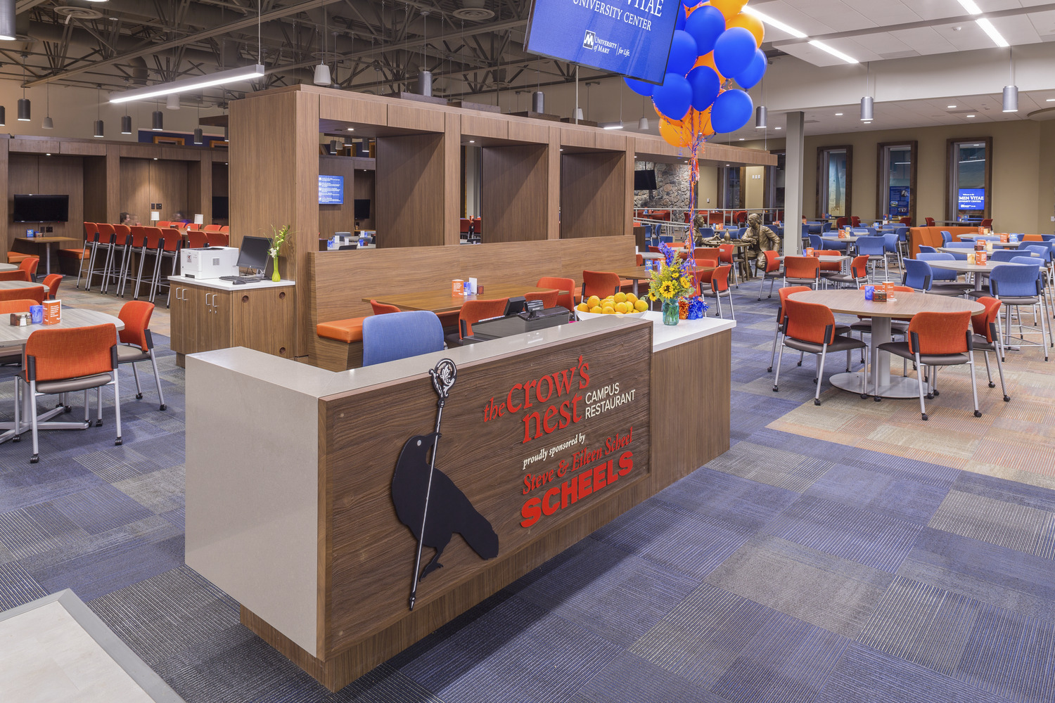 85,000 SF new Campus Center and MAC renovations. Complete renovation of existing Leach Field House to create a new Campus Center. Project also includes locker room and restroom renovations at the McDowell Activities Center