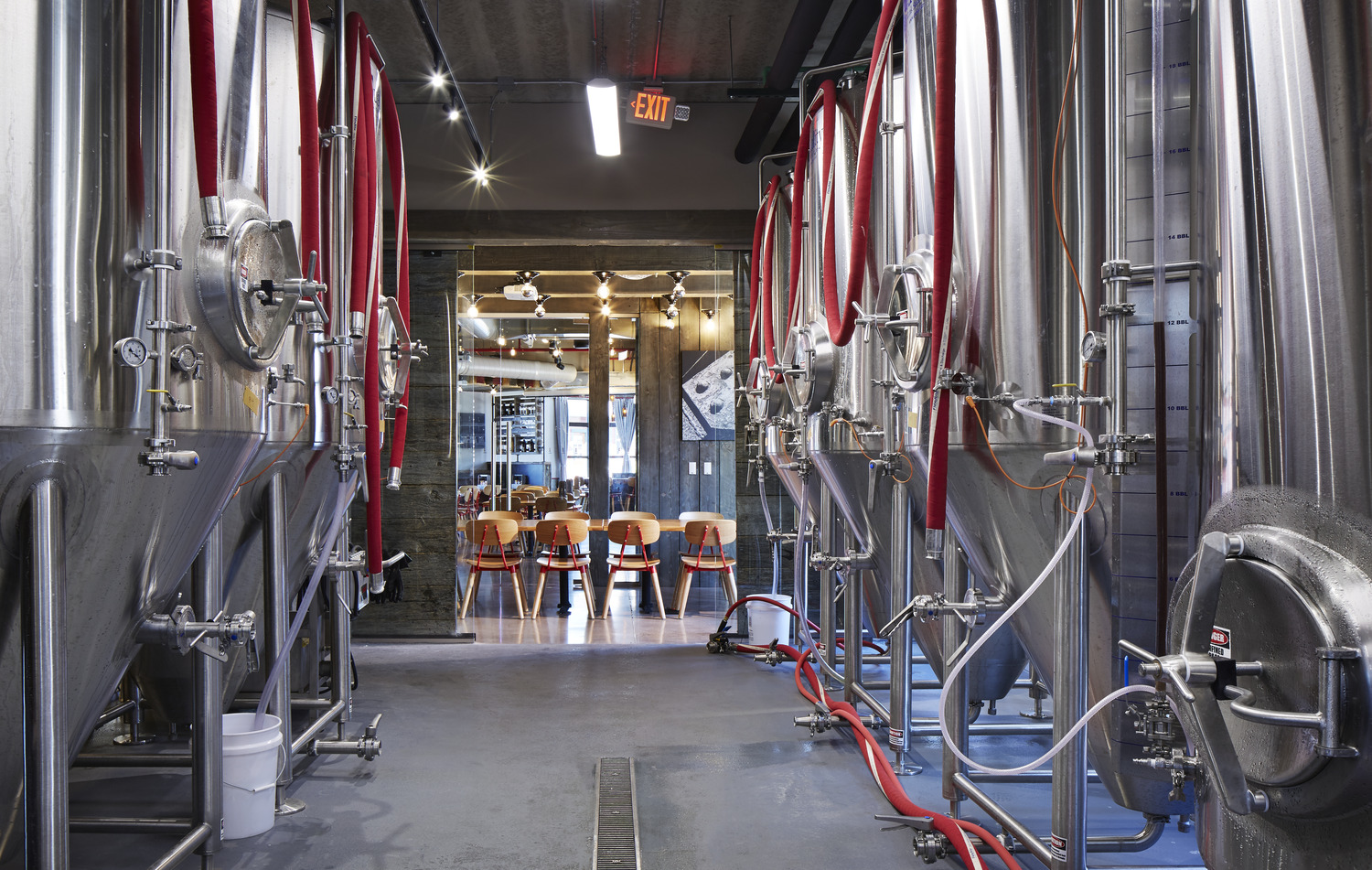 Replacement of front drive lane for existing parking lot at the Lone Girl Brewing Company