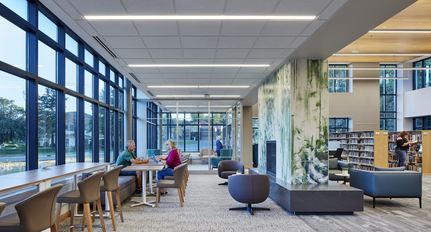 12,570 SF New replacement library