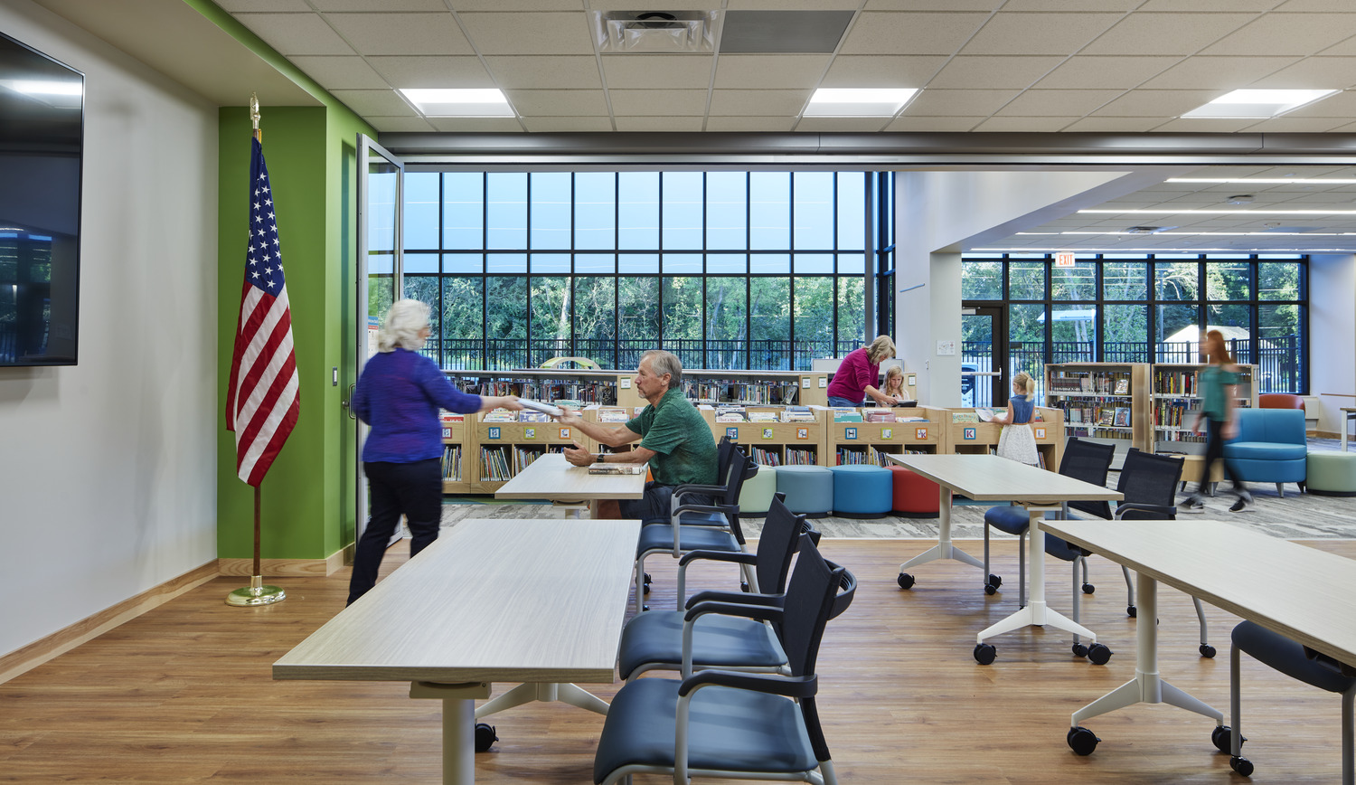 12,570 SF New replacement library