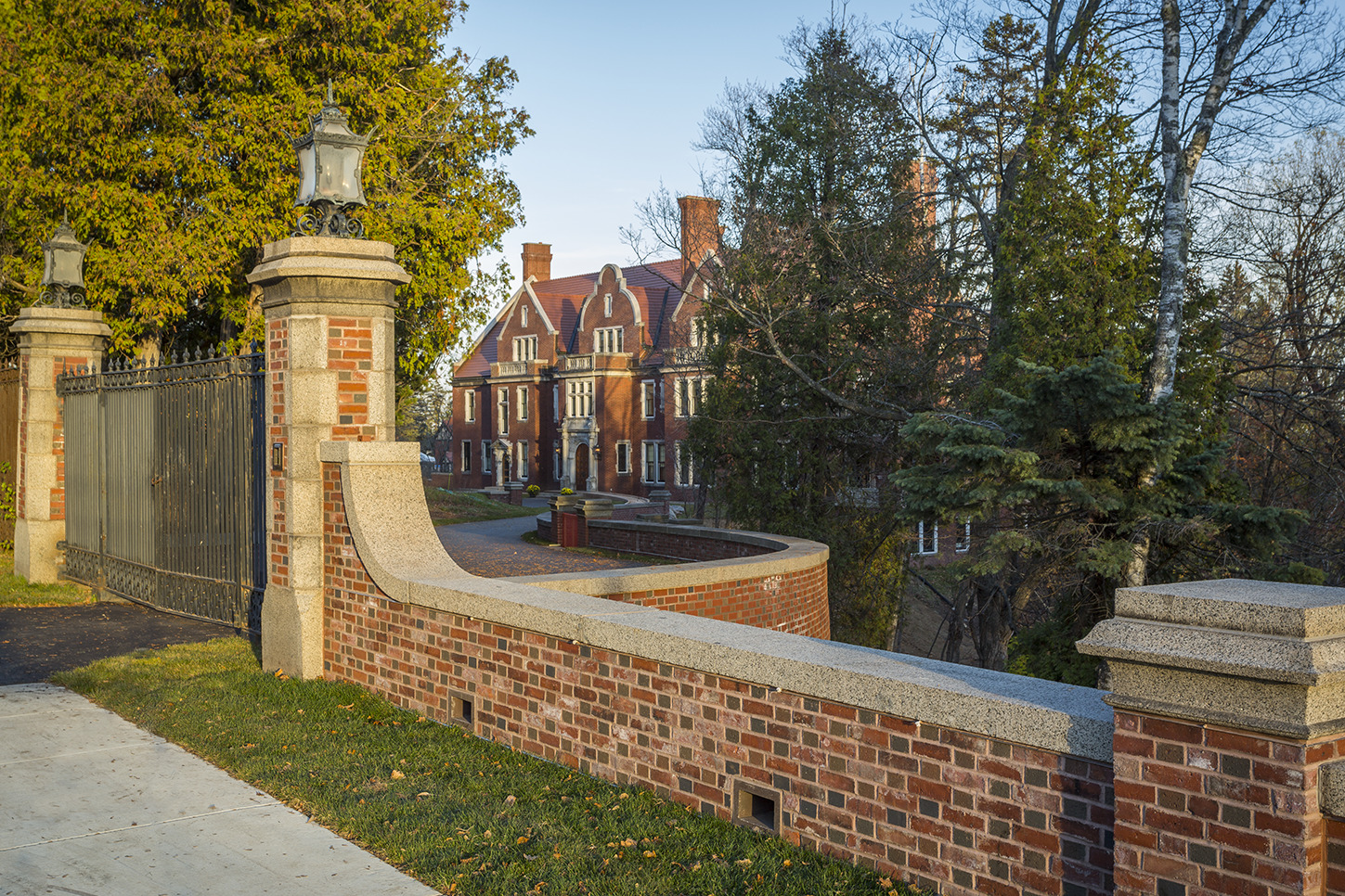 Damage repair on Glensheen Estate grounds caused by the storm event on June 19-20, 2012