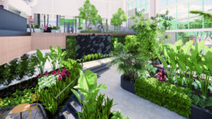 Woodbury Central Park project rendering
