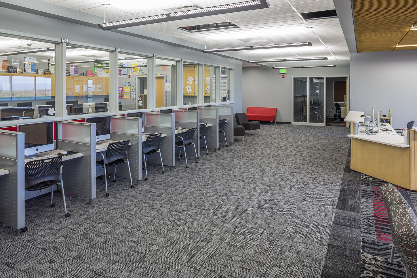 "133,000 s.f. new middle school. DLR Group and Anderson Wade & Witty."