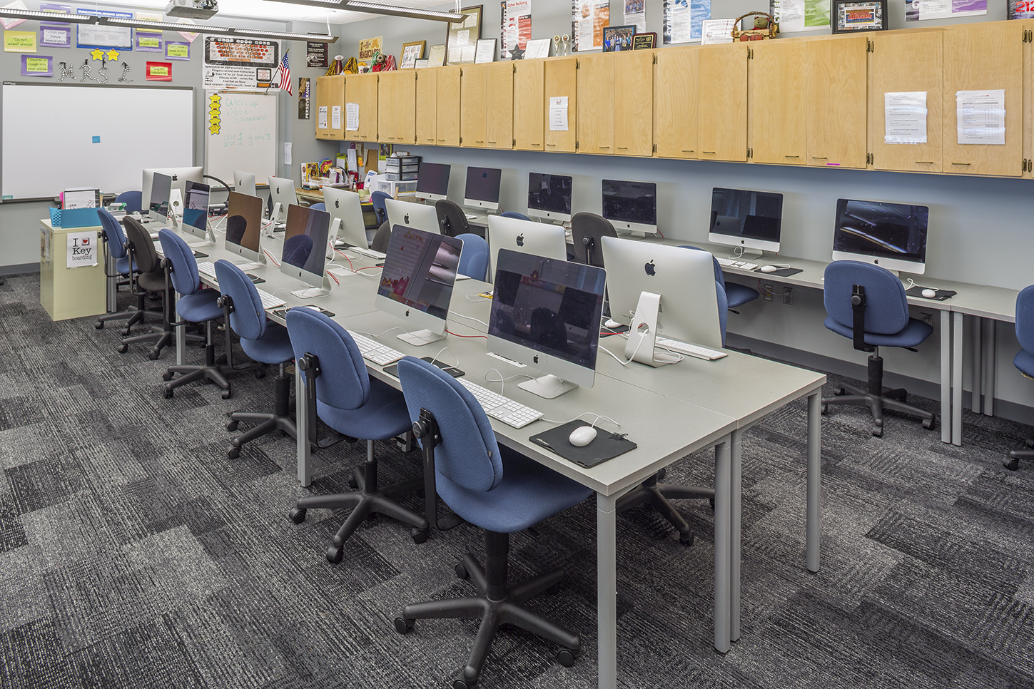 "133,000 s.f. new middle school. DLR Group and Anderson Wade & Witty."