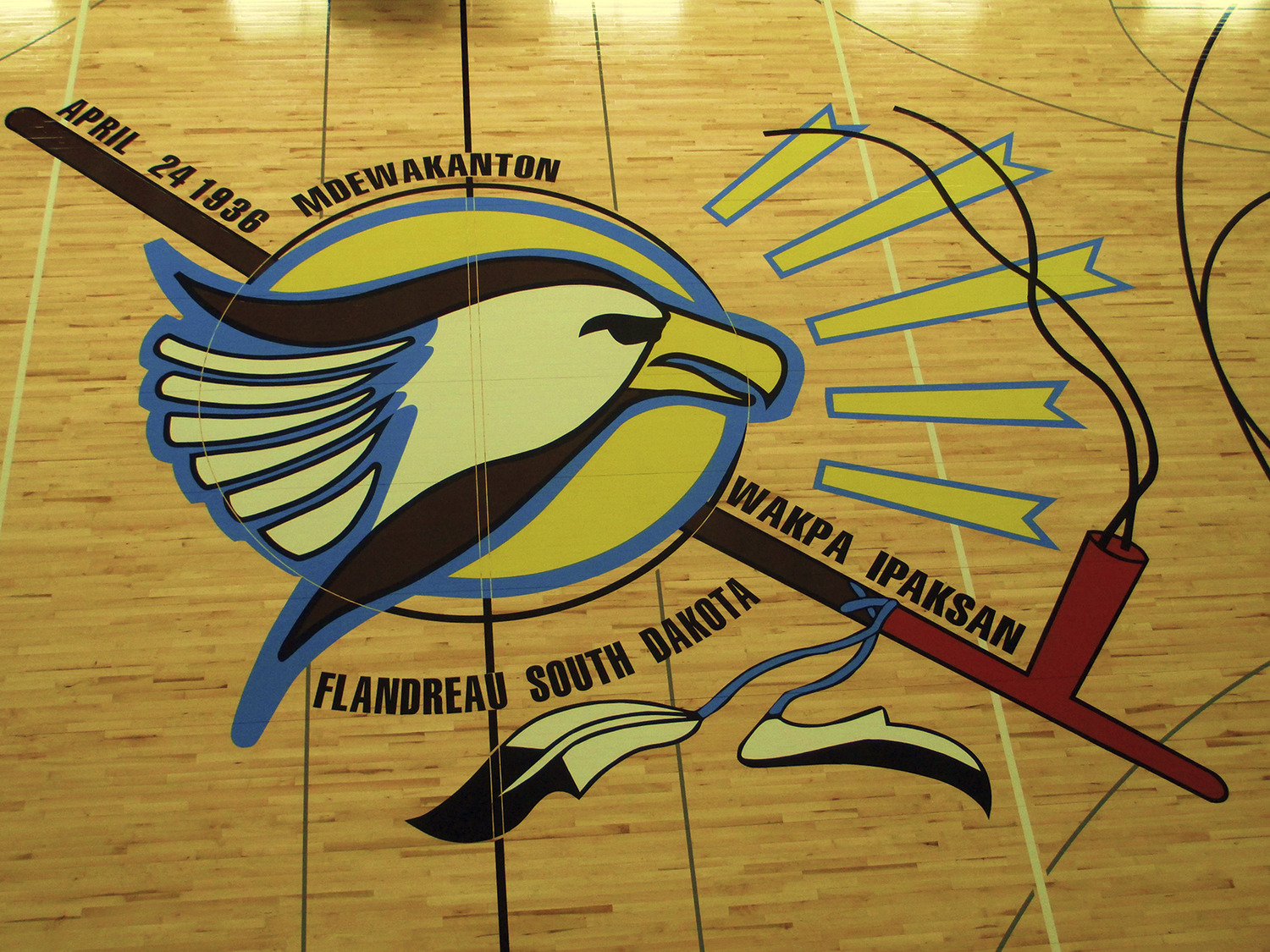 "22,700 s.f. new tribal community center. Great Horse Group Architects. Larry Oestenstad, Project Manager."