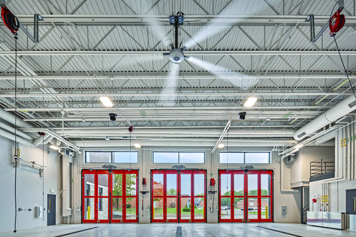 Edina fire station 2 interior