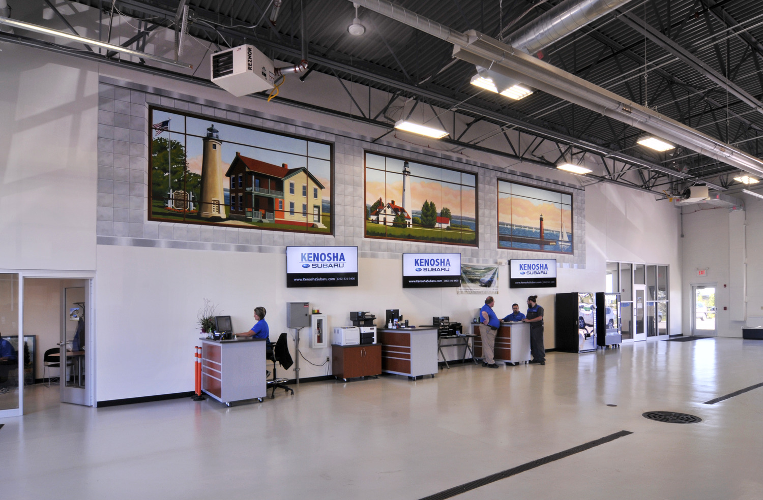 New construction of 22,000 SF Subaru dealership