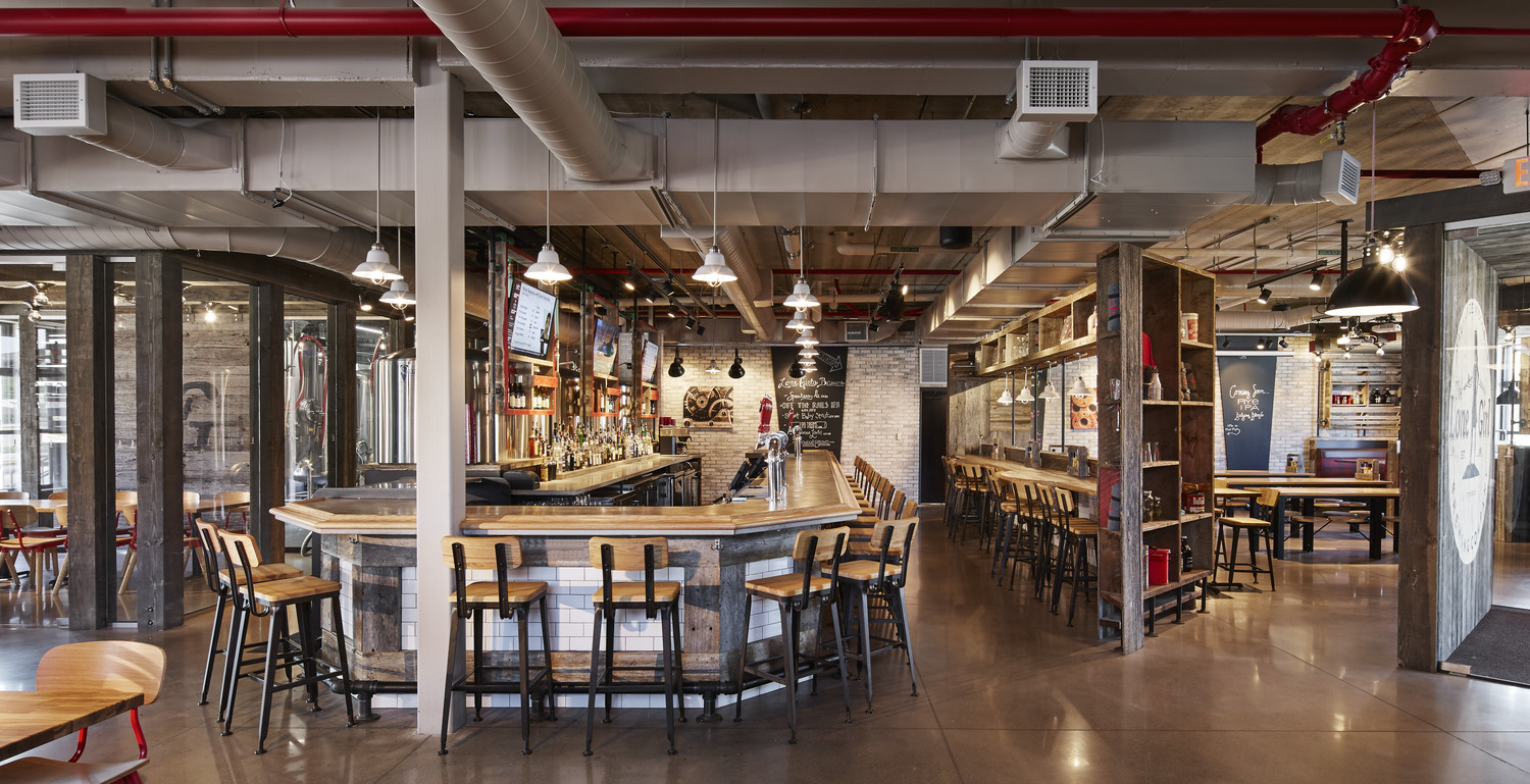 Replacement of front drive lane for existing parking lot at the Lone Girl Brewing Company