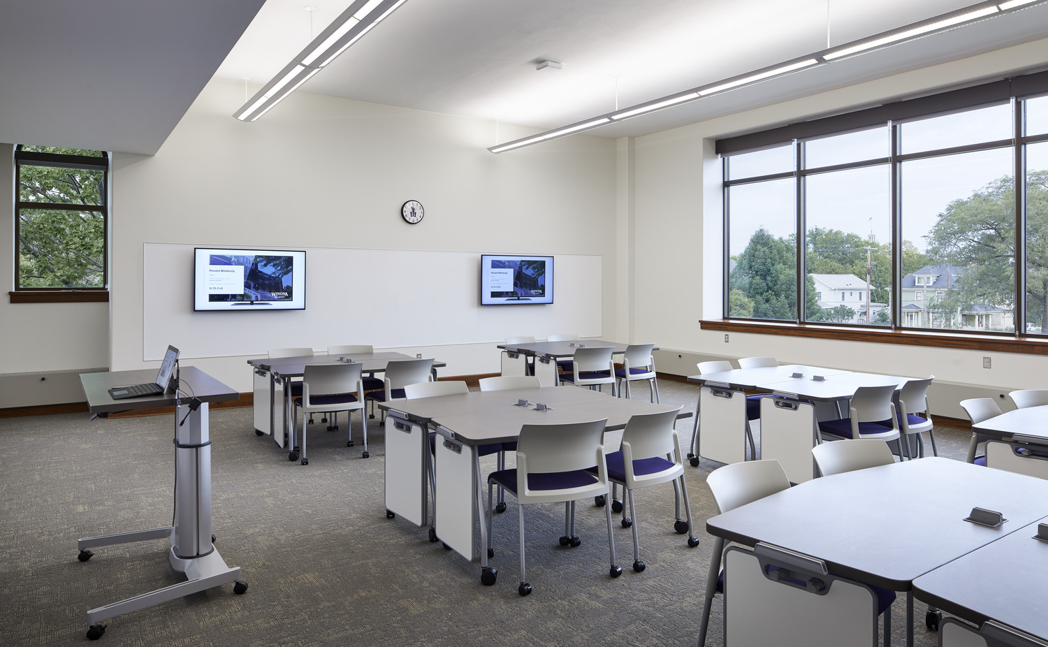Credit Line: “Anthony Gilbert © Gaffer Photography” 190,880 SF renovation including additions to the Wabasha Hall, Cathedral School, and Wabasha Recreation buildingPhase 2 BP1: Complete interior selective demolition of Cathedral School and Wabasha Hall.