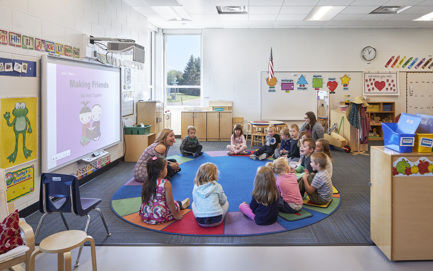 Credit Line: “Anthony Gilbert © Gaffer Photography” Credit Line: “Anthony Gilbert © Gaffer Photography”32,000 SF Addition including gym,cafeteria and kitchen expansion, 7 classrooms and secure entry remodel/addition
