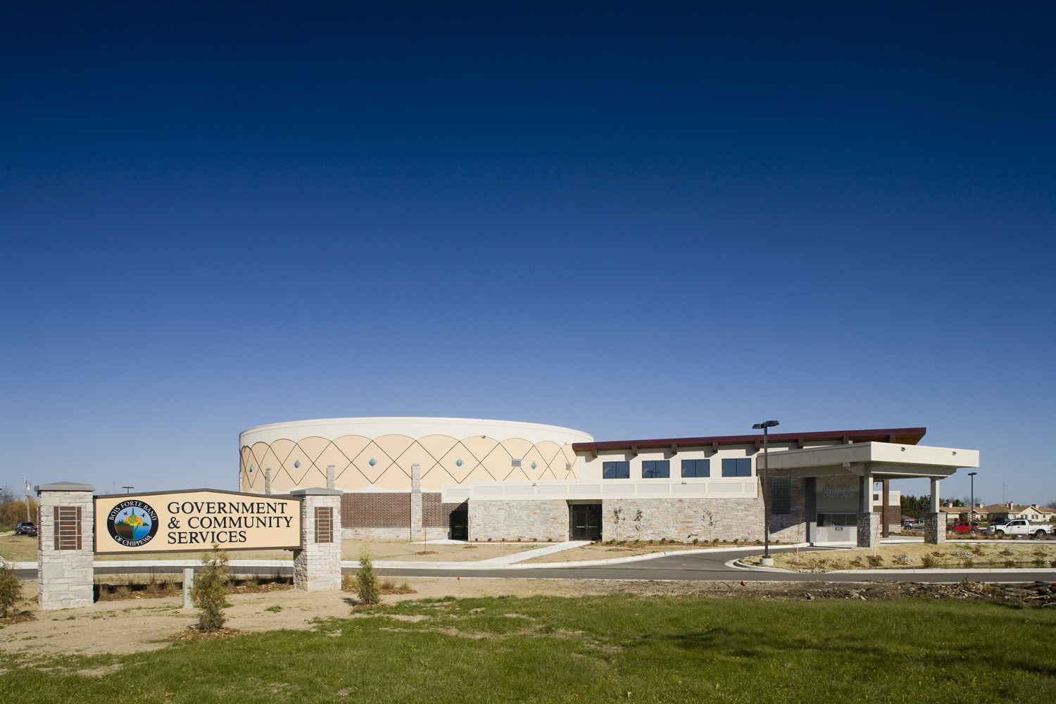 "45,000 s.f. new government and community center. SEH."