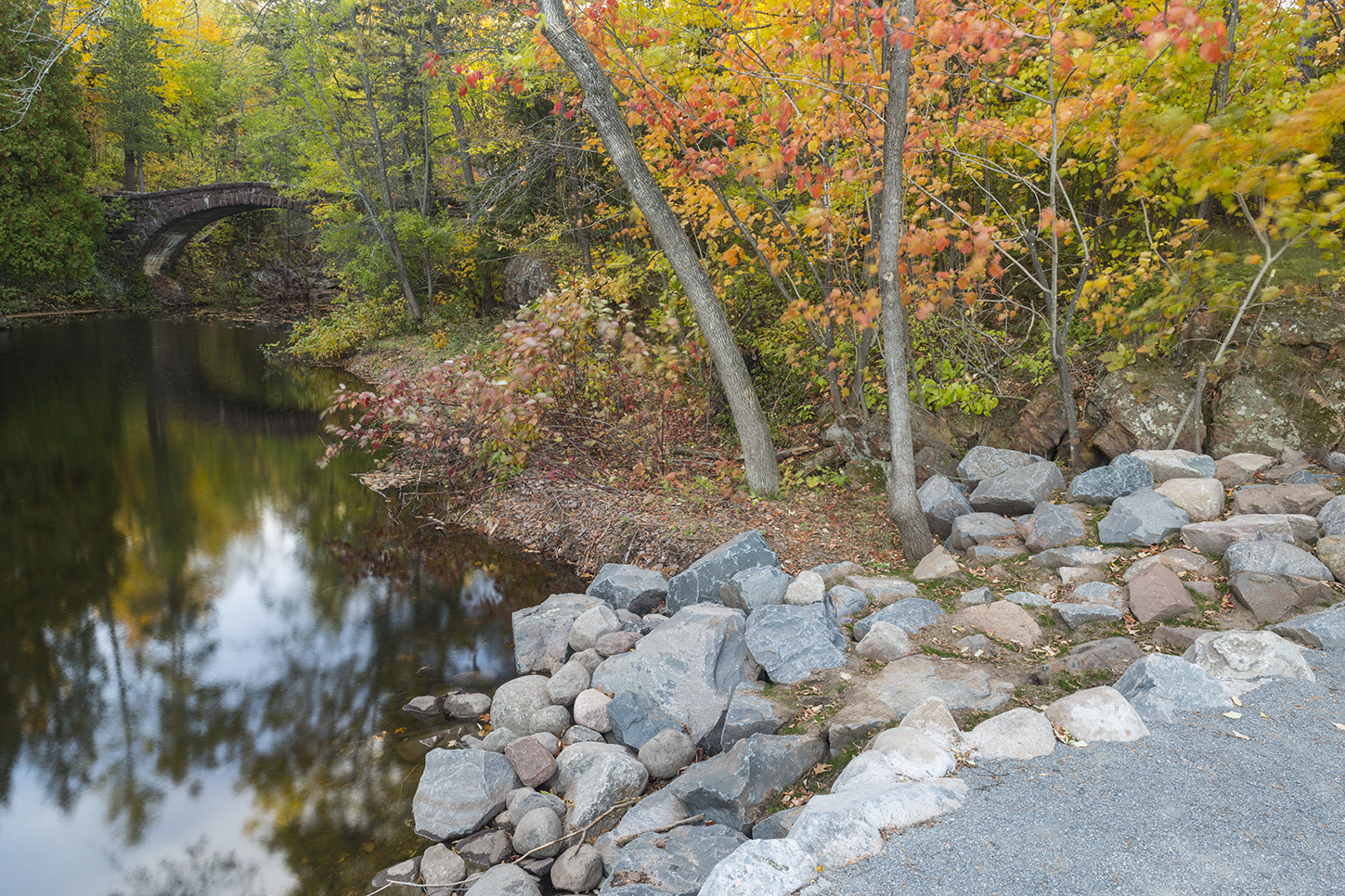 Damage repair on Glensheen Estate grounds caused by the storm event on June 19-20, 2012
