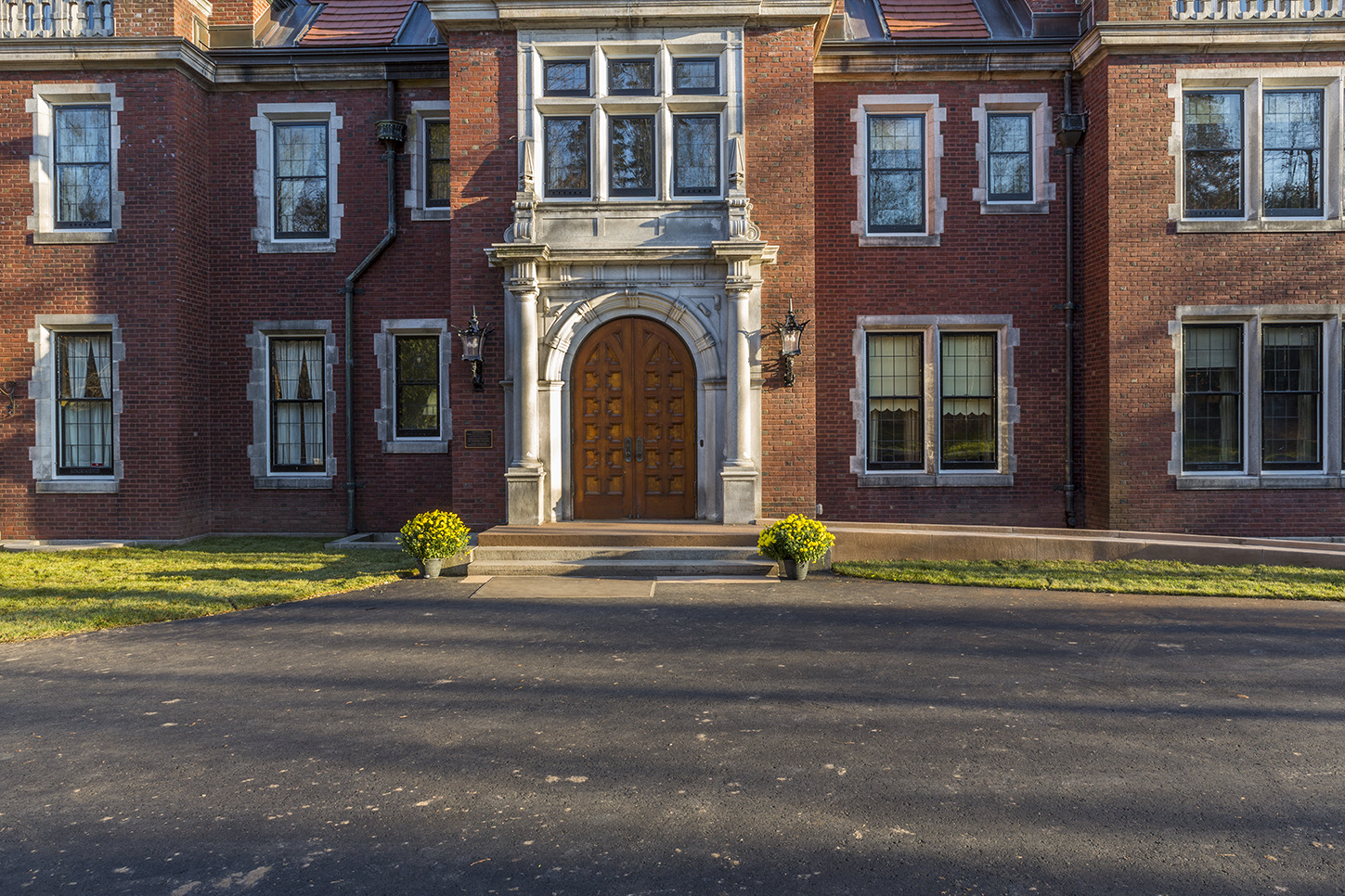 Damage repair on Glensheen Estate grounds caused by the storm event on June 19-20, 2012