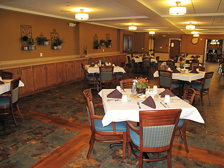 "Arbors II Assisted Living, located in Burnsville and owned by Ebenezer Management Services, is a $12 million, 63-unit Assisted Living building on the Arbors at Ridges campus in Burnsville. The addition to the campus of Arbors II Assisted Living enables Ebenezer to convert an existing building on the campus to Memory Care space. Arbors II Assisted Living brings 63 assisted living units to the five-acre campus at 13897 Community Drive near Fairview Ridges Hospital. Since the completion of Arbors II, residents at an existing 44-unit assisted living buildingon the Arbors campus will move in and the older space will be converted to much-needed memory care units. Arbors II Assisted Living includes patios, gardens, a four-season porch, walking paths, a movie theater, library, beauty and barber shop, physical therapy space, a clubroom, dining rooms, chapel, coffee shop, gift shop and lounges. Units at Arbors II include a guest apartment and six “care suites” for post-operative and therapy residents. Jim Beckwith – Project Manager. Sperides Reiners Architects."