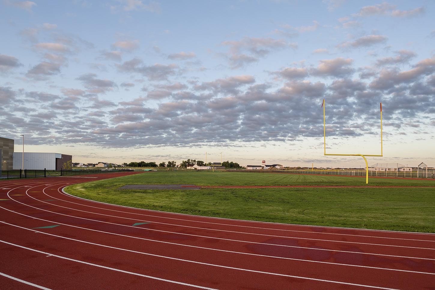 "133,000 s.f. new middle school. DLR Group and Anderson Wade & Witty."