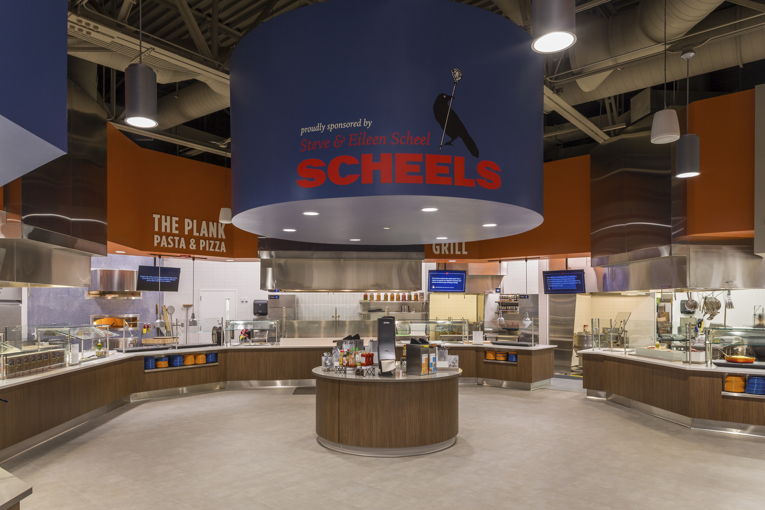 85,000 SF new Campus Center and MAC renovations. Complete renovation of existing Leach Field House to create a new Campus Center. Project also includes locker room and restroom renovations at the McDowell Activities Center